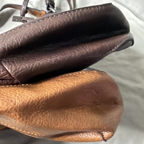 (2) Montana West Hobo Bag Crossbody Purse  Handbags Light Brown & Coffee - Picture 10 of 12